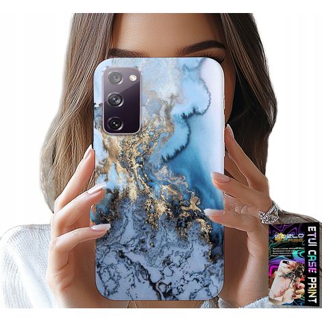 Custodia per Samsung Galaxy S20 Lite - motivo marmo + vetro (1/5)