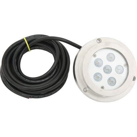 Jeffergarden Lampe sous-marine pour bateau, 3,8 pouces, en acier inoxydable 316, étanche IP68, forte étanchéité, pour navires, Yachts, bateaux à moteur (1/5)