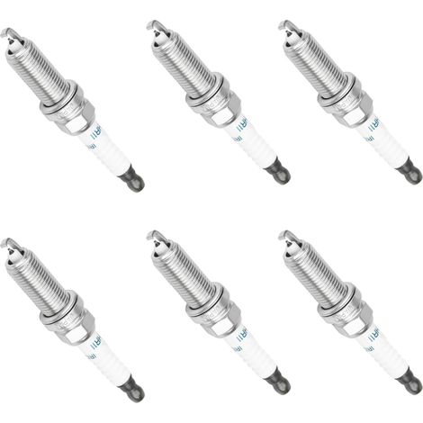 Lot de 6 bougies d'allumage à l'iridium pour Nissan Altima Infiniti EX35 3.5L FXE22HR11 22401-EW61C (1/5)