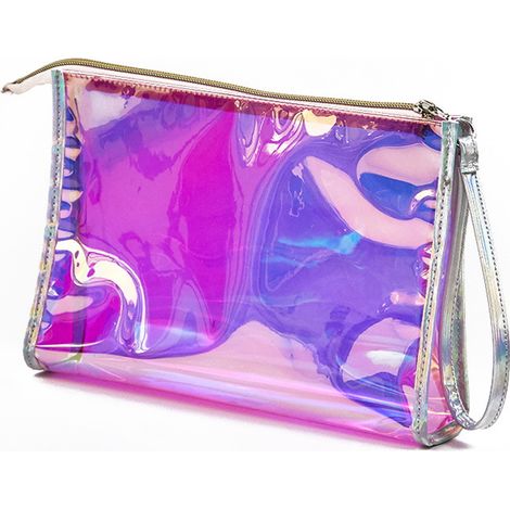 Trousse de maquillage, trousse de toilette multi-usages avec fermeture éclair, pochette cosmétique de voyage (1/5)