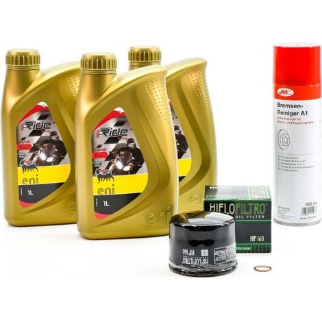 Kit Entretien Vidange pour BMW F 900 XR de 2020 à 2023 - ENI I-RIDE RACING 5w40 3L