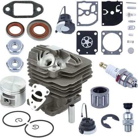 Kit cylindre compatible Stihl MS261 et MS261C – Diamètre 44 7 mm – Avec joints SPI et piston – Réf 1141 020 1200 (1/5)