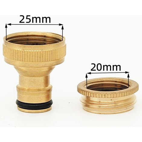 Fourniture directe de connecteurs de tétines pour bébé universels à filetage interne 4/6 pouces entièrement en cuivre et d'adaptateurs de robinet pour machine à laver. (1/4)