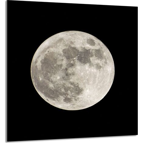 GLASPLATTE FÜR KÜCHE 60x65 Moon (1/5)