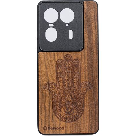 Custodia in legno Bewood per Motorola Edge 50 Ultra HAMSA IMBUIA (1/2)