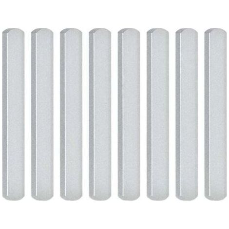 Lot de 8 plaques de poids en acier pour gilet lesté, équipement de musculation et de sport (1/4)