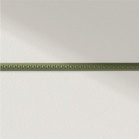Lot 6 Moulures Décoratives Billes en Hêtre Brut - 20x8x1200mm - Décoration Bois Naturel (1/4)