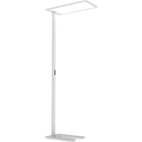 Ideal Lux COMFORT Lampadaire intégré à DEL à intensité variable blanc, interrupteur intégré, 4000K