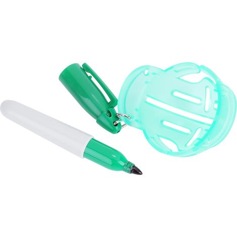Gabarit de dessin pour traceur de ligne de balle de golf avec accessoires stylo (vert) (1/5)