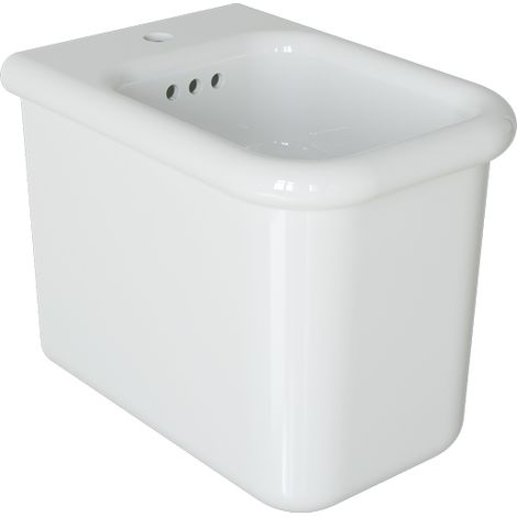 Bidé de suelo de estilo retro - True Colors Lite - Blanco (1/5)