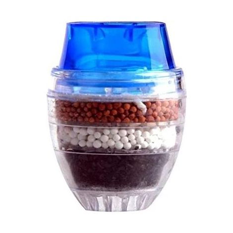 Filtre Purificateur d’Eau à 4 Niveaux au Charbon avec Embout Emboitable dans Un Robinet de Diamètre 16 à 19 mm. (1/5)