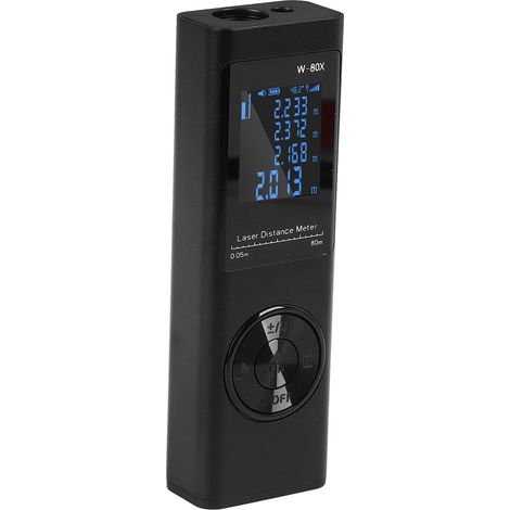 Télémètre Laser Portable Extérieur Rechargeable Précision Élevée 80m Mesure Distance (1/5)