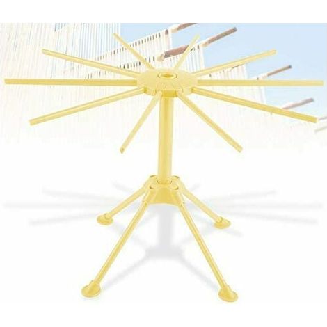 Séchoir Spaghetti Pâtes Séchoir Support De Séchoir Pliable Outil De Séchage Cuisine De Grille(jaune) (1/5)