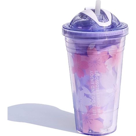 Tumbler Isolé Double Paroi - Tasse À Boire Réutilisable Étanche Avec Couvercle Et Paille - Rose - 1 Pièce (1/5)