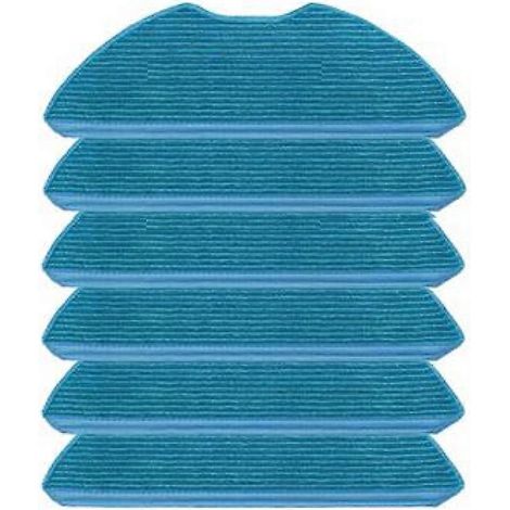 6PCS Serpillière Cloth pour RV30 / Plus RV20 Max / RV20 RV10 / Plus Aspirateur Spare (1/5)