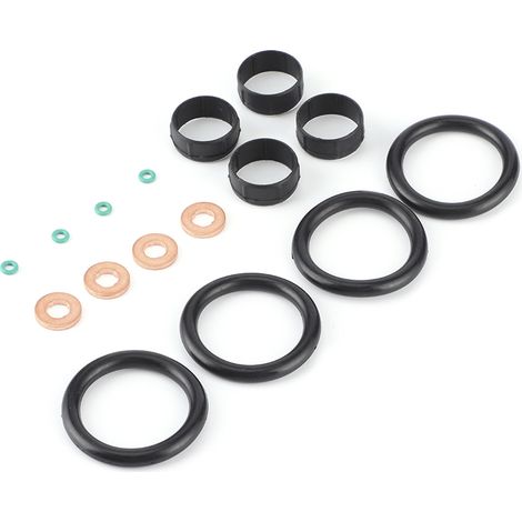 Kit joint injecteur carburant rondelle joint torique remplacement 198196 compatible Citroën Nemo Xsara C1 C2 C3 (1/4)
