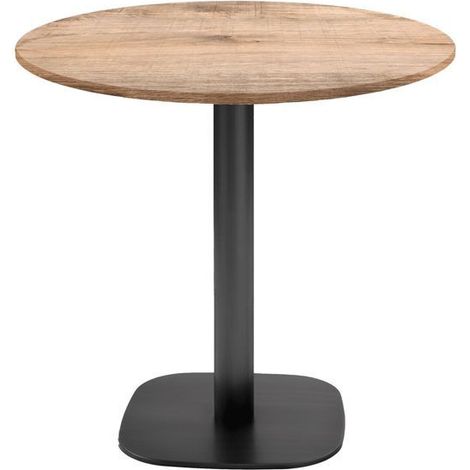 Table ronde Ø 70 cm - modèle Round bois tanin naturel