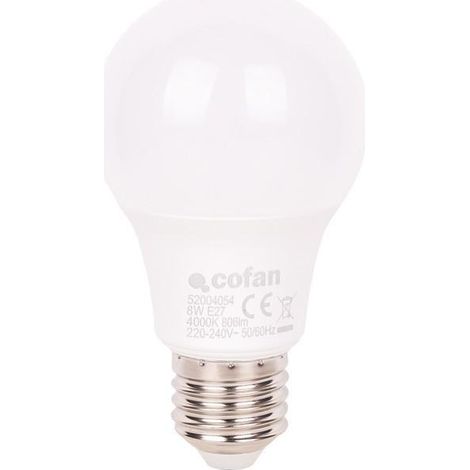 Bombilla LED Classic E27 8 W 806 Lm 4000 K (1/5)