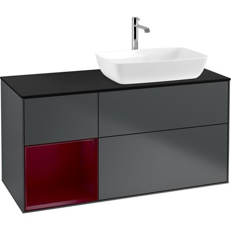 Villeroy & Boch G802HBHG Armoire sous lavabo Finion G80 (1/2)