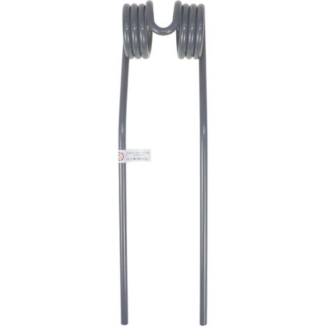 Denti per rastrello rotativo Deutz-Fahr KH500 MORGA, diametro 9 mm, lunghezza 385 mm, verniciati a polvere. (1/5)