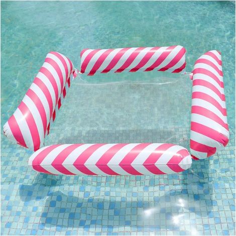 Hamacs aquatiques, tapis flottants gonflables, matelas de natation, jouets pour fêtes à la piscine