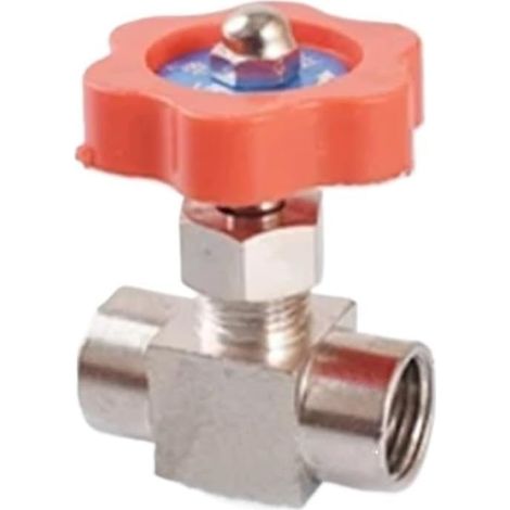 Vanne à aiguille en laiton filetage mâle femelle 1/8" 1/4" 3/8" (1/5)