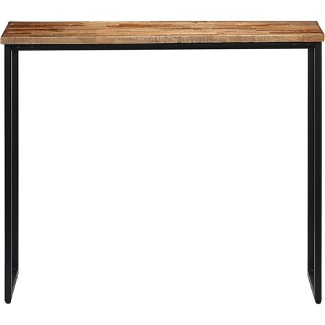 Maison Exclusive - Tavolo Consolle in Legno Massello di Teak 90x30x76 cm