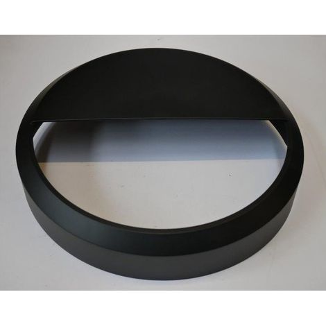 Accessoire visiere demi-lune polycarbonate noir Ø 300x57mm pour hublot exterieur LARA LED Thorn
