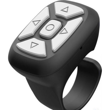 Trade Shop - TELECOMANDO BLUETOOTH 15M SUPPORT MULTIFUNKTION FOOT E-BOOK S28 - (1/2)