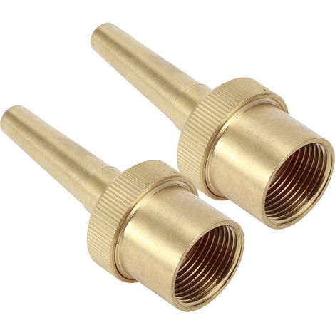 2 Stück G3/4 Zoll DN20 Mehrrichtungs-Wasserfontänendüse, Sprinkler-Sprühkopf für Gartenteich (1/5)