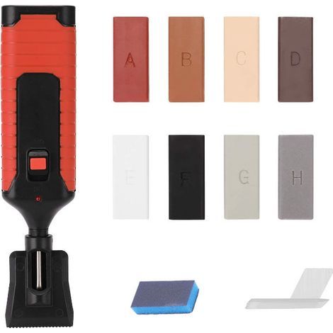 Kit d'outils de Réparation de Carrelage en Céramique, Kit d'outils Multifonctions pour la Réparation de Carreaux de Remplissage ( Pierre, Céramique) (1/5)