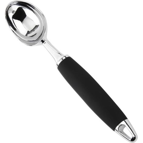 Ipetboom 1 pièce Cuillère à Glace Zinc Alliage pour Desserts Fruits (1/5)