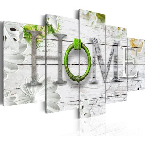 Tableau Imprimé "Home Harbour" 50 x 100 cm (1/2)