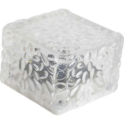 Lampes solaires LED d'extérieur pour allées en briques de glace, dalles décoratives et jardin.