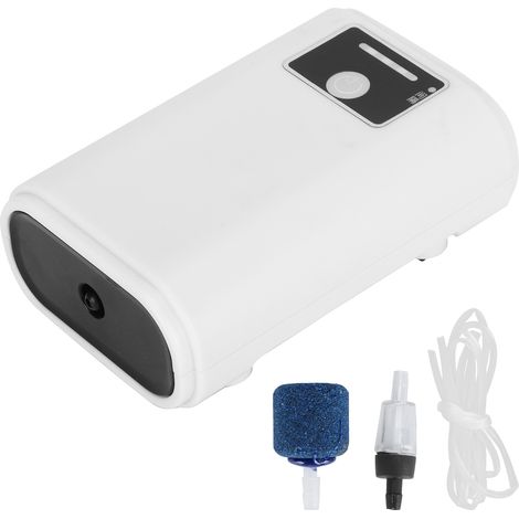 Kit de pompe à air ultra-silencieuse pour aquarium à sortie unique avec indicateur de puissance (ZYN10 à sortie unique) (1/5)
