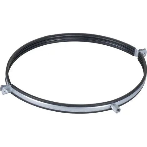 Abrazadera de tubo Spiroflex 200 acero galvanizado amortiguador goma