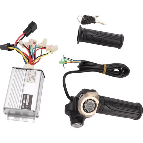 Kit de poignée d'accélérateur avec variateur de vitesse pour moteur à balais DC48V 1000W pour motos, scooters, vélos et tricycles électriques (1/5)