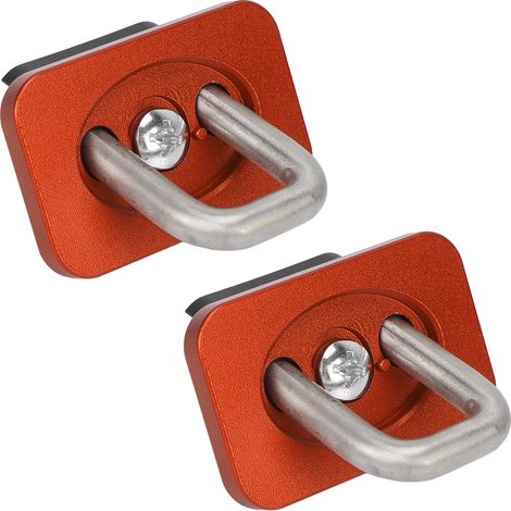 Set aus 2 Edelstahl-Seitenträgern für Pick-ups, kompatibel mit Chevy Silverado und Colorado, orange. (1/5)