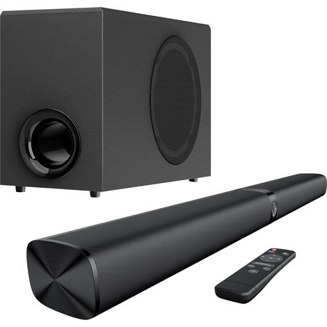 Soundbar for TV with Subwoofer, 110W Home Cinema with Deep Bass (1/5)