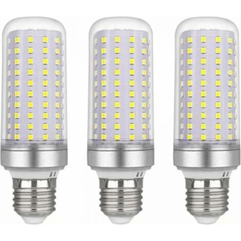 E27 LED Mais Birne 30W, AC175-265V, Kaltweiß 6000K 2500LM, Nicht Dimmbar, 300W Halogenlampe Äquivalent, Mais Lampe LED für Lüster, Deckenleuchten, Tischlampen und Stehlampen, 3er Pack