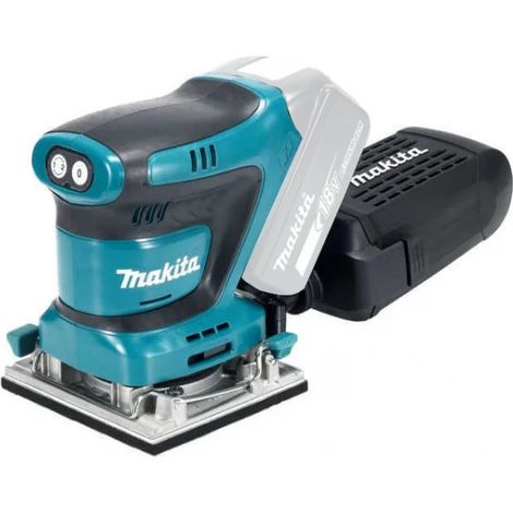 Makita – Ponceuse orbitale 18V – Alimentation batterie Lithium – Orbite 1.5 mm – Vitesse 11000-14000 orbites/min – Raccord d'aspiration 17-22 mm - DBO484ZJ (1/5)