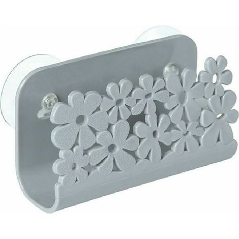 Organiseur d'évier de Cuisine/Bath, Égouttoir de Rangement avec Ventouses Porte-éponge pour évier de Cuisine Panier de Rangement Support de Robinet réglable (1/5)
