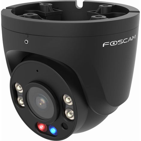 Foscam W5EP 5MP PoE Cámara de seguridad domo exterior Luces rojas/azules intermitentes Detección AI (1/5)