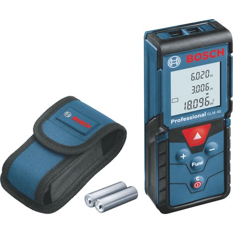 Bosch RILEVATORE DI DISTANZE METRO LASER GLM 40 mt.40
