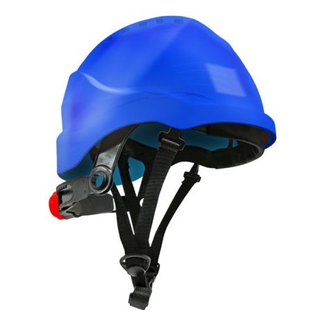 Casco de seguridad Curro-V barboquejo  Azul