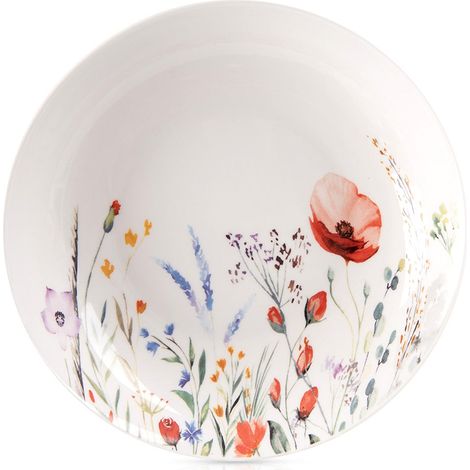 Assiette creuse en porcelaine 205 cm 600 ml (1/5)
