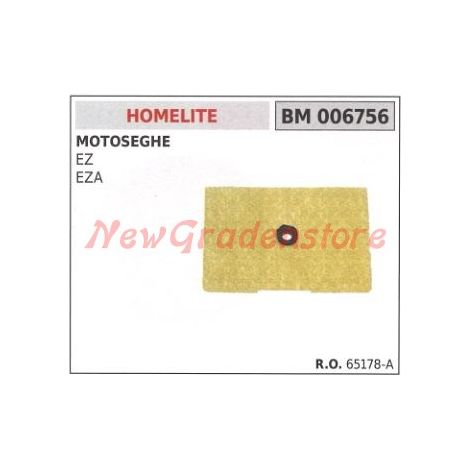 HOMELITE Luftfilter Kettensäge EZ EZA 006756