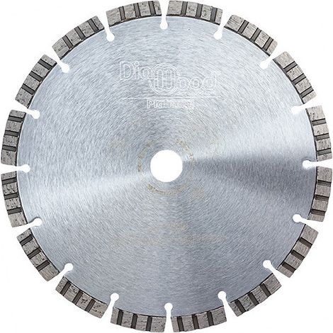 Disque Diamant Pro ODIN D. 230 x Al. 22,23 x Ht. 10 mm - Béton Armé, Granit, Matériaux de Construction - Diamwood (1/2)