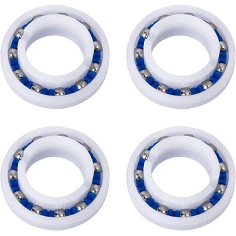 Lot de 4 roulements à billes de rechange - Convient pour Polaris 280, 380 - Pour nettoyage de piscine C60 C-60 - Roulements à billes en plastique (1/5)