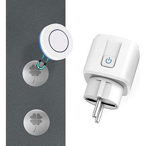 Applicable Prise Telecommande Sans Fil, éMetteur Radio Sans Fil 433 Mhz Prise Interrupteur 100 MèTres Plage De ContrôLe 3500 Watt Commutateur Sans Fil Mobile Prise ConnectéE (1/5)